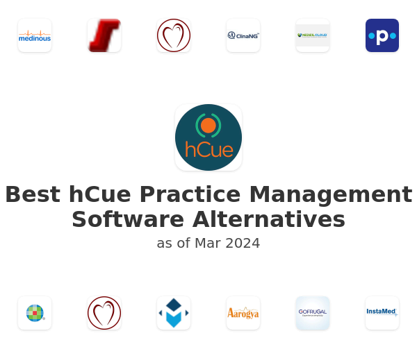 Best hCue Practice Management Software Alternatives