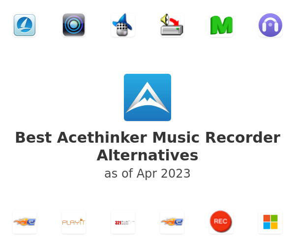 Best Acethinker Music Recorder Alternatives