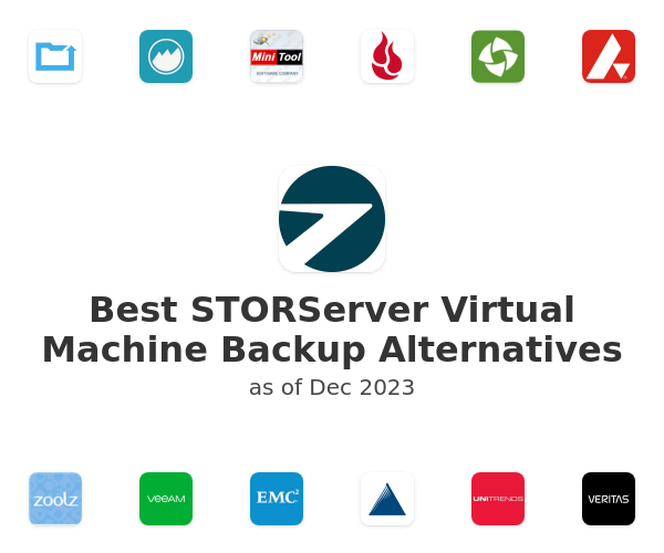 Best STORServer Virtual Machine Backup Alternatives