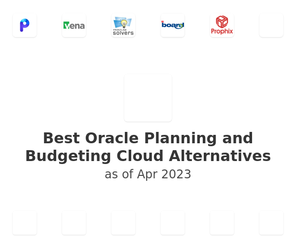 Best Oracle Planning and Budgeting Cloud Alternatives