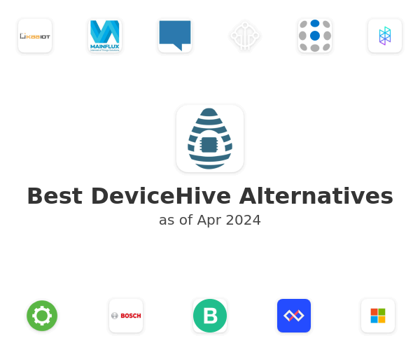 Best DeviceHive Alternatives