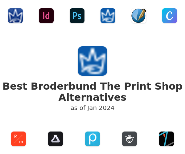 Best Broderbund The Print Shop Alternatives