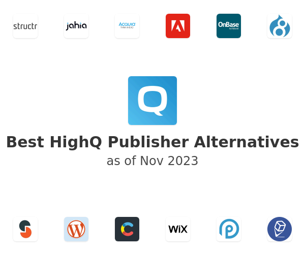 Best HighQ Publisher Alternatives
