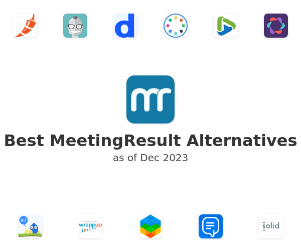 Best MeetingResult Alternatives