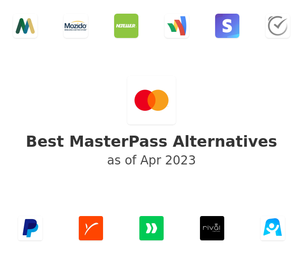 Best MasterPass Alternatives