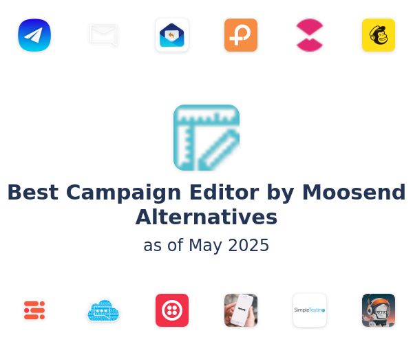 Best Campaign Editor by Moosend Alternatives