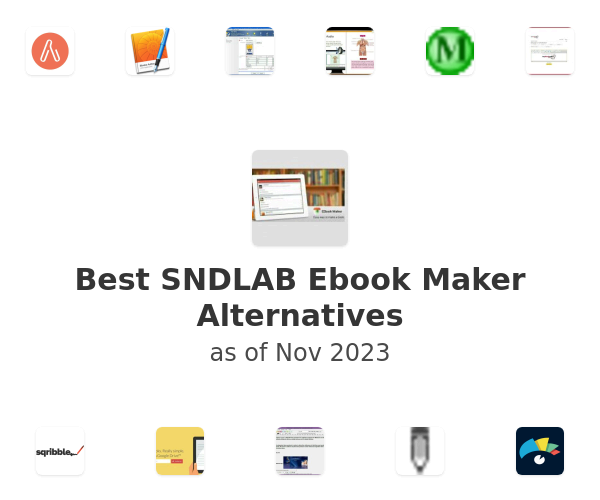 Best SNDLAB Ebook Maker Alternatives