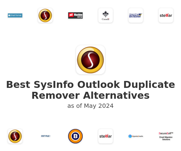 Best SysInfo Outlook Duplicate Remover Alternatives