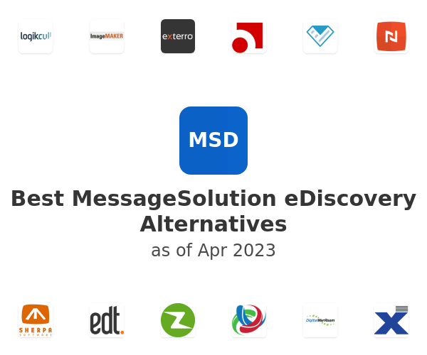 Best MessageSolution eDiscovery Alternatives