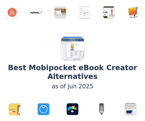 Best Mobipocket eBook Creator Alternatives