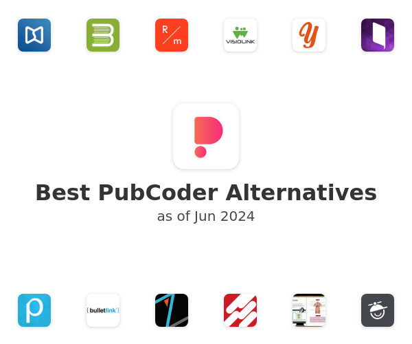 Best PubCoder Alternatives