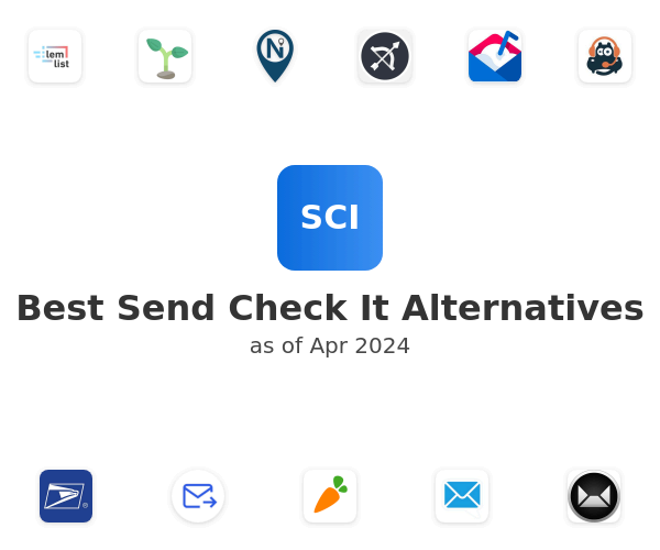 Best Send Check It Alternatives
