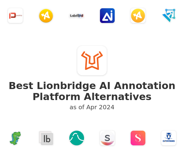 Best Lionbridge AI Annotation Platform Alternatives
