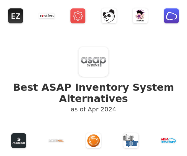 Best ASAP Inventory System Alternatives