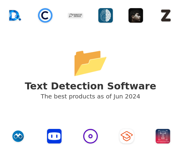 The best Text Detection products