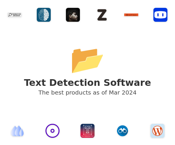 The best Text Detection products