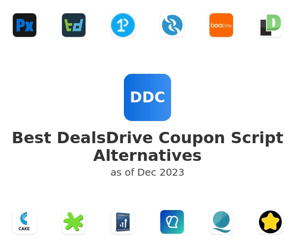 Best DealsDrive Coupon Script Alternatives