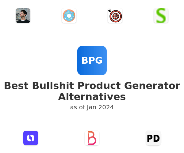 Best Bullshit Product Generator Alternatives