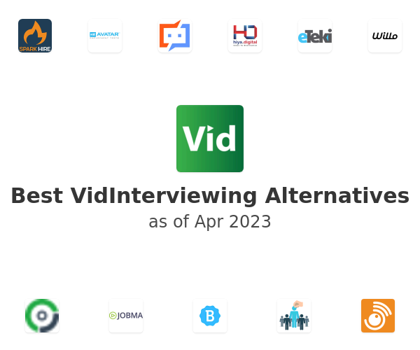 Best VidInterviewing Alternatives
