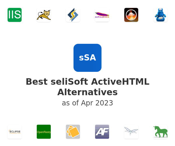 Best seliSoft ActiveHTML Alternatives