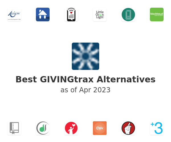 Best GIVINGtrax Alternatives