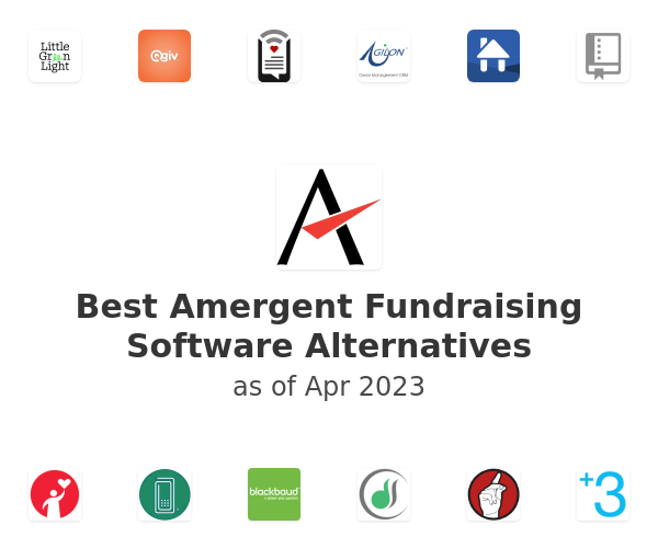 Best Amergent Fundraising Software Alternatives