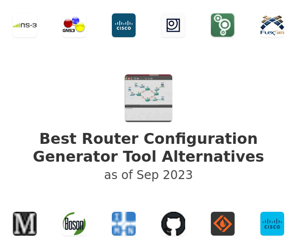 Best Router Configuration Generator Tool Alternatives
