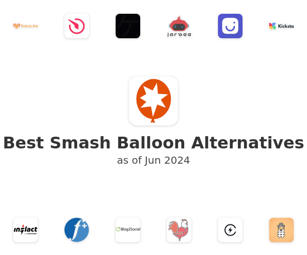 Best Smash Balloon Alternatives