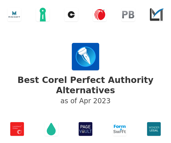 Best Corel Perfect Authority Alternatives