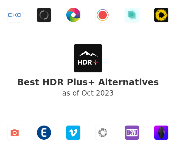 Best HDR Plus+ Alternatives