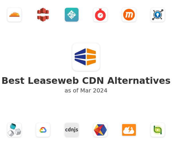 Best Leaseweb CDN Alternatives