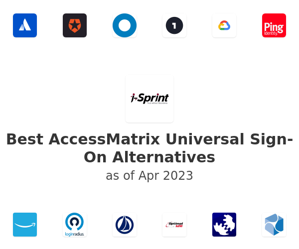 Best AccessMatrix Universal Sign-On Alternatives