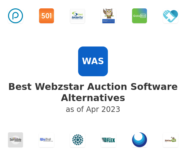 Best Webzstar Auction Software Alternatives