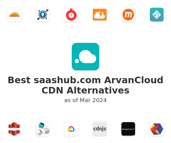 Best saashub.com ArvanCloud CDN Alternatives