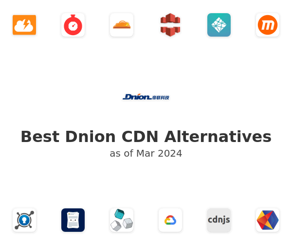 Best Dnion CDN Alternatives