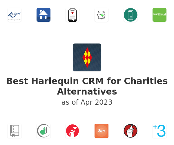 Best Harlequin CRM for Charities Alternatives