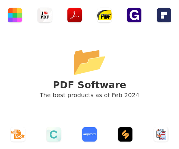 The best PDF products