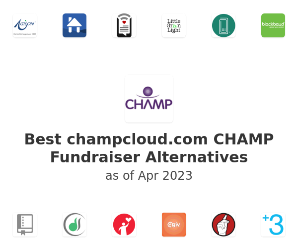 Best champcloud.com CHAMP Fundraiser Alternatives