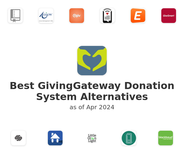 Best GivingGateway Donation System Alternatives