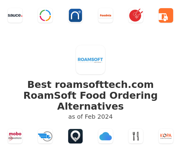 Best roamsofttech.com RoamSoft Food Ordering Alternatives