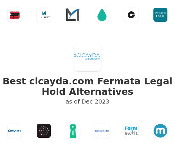 Best cicayda.com Fermata Legal Hold Alternatives