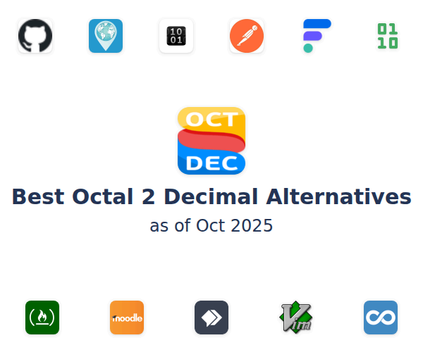 Best Octal 2 Decimal Alternatives