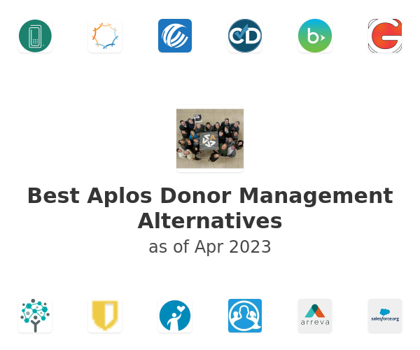 Best Aplos Donor Management Alternatives