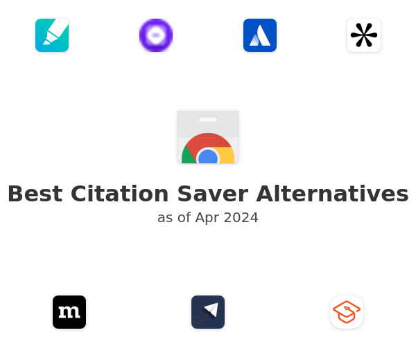 Best Citation Saver Alternatives