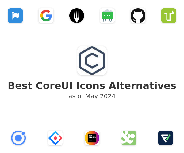 Best CoreUI Icons Alternatives