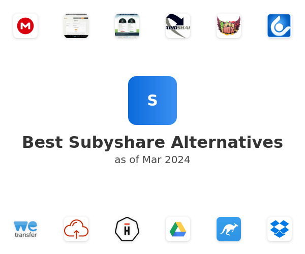 Best Subyshare Alternatives