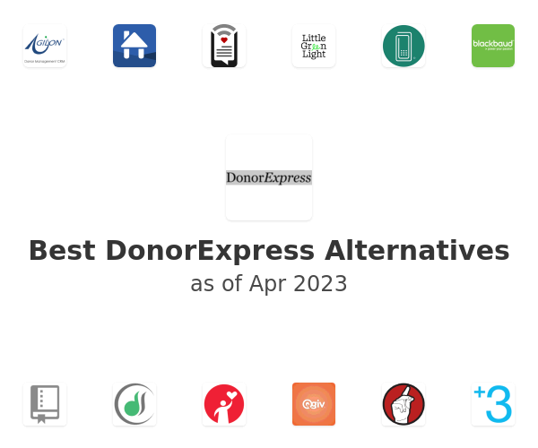 Best DonorExpress Alternatives
