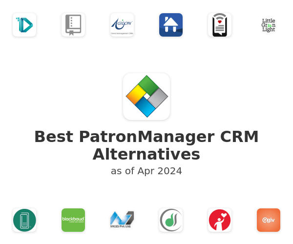 Best PatronManager CRM Alternatives