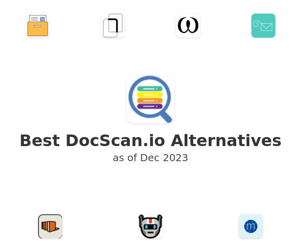 Best DocScan.io Alternatives