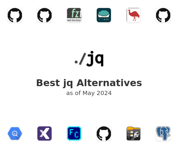 Best jq Alternatives